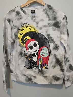 Tie-Dye Nightmare Before Christmas Sweatshirt